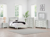 J&M Furniture - Ashley Furniture - Zyniden Full Upholstered Panel Bed - Full Upholstered Panel Bed - B2114B4